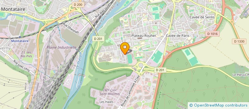 localisation de l'entreprise DECO PARIS à CREIL