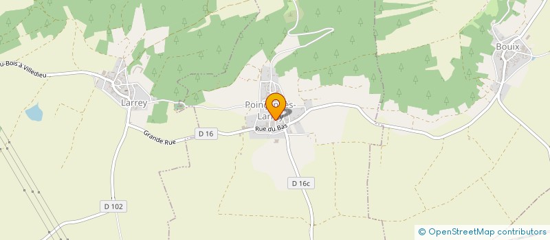 localisation de l'entreprise DECO PASSION  POINCON-LES-LARREY