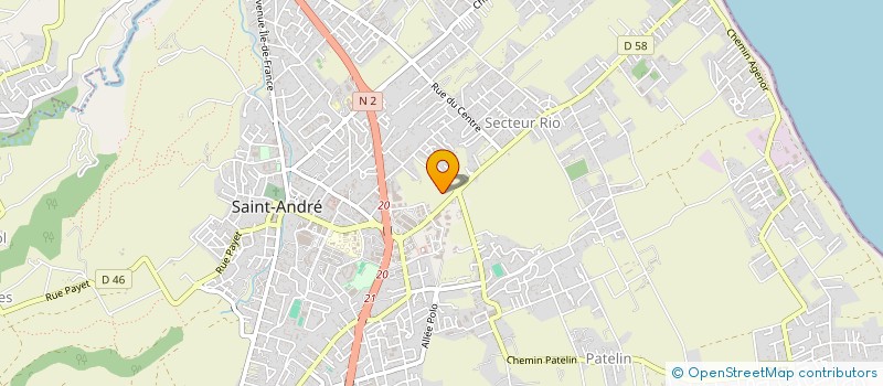 localisation de l'entreprise DECO &PATISS à SAINT-ANDRE