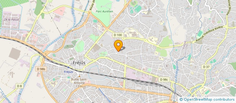 localisation de l'entreprise DECO PAYSAGE CONCEPT à FREJUS