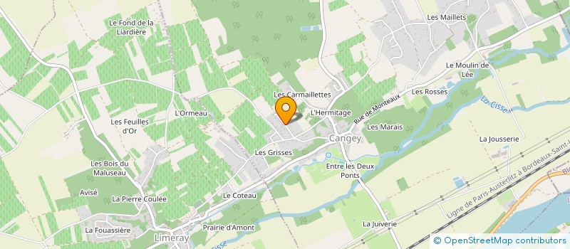 localisation de l'entreprise DECO PEINT  LIMERAY