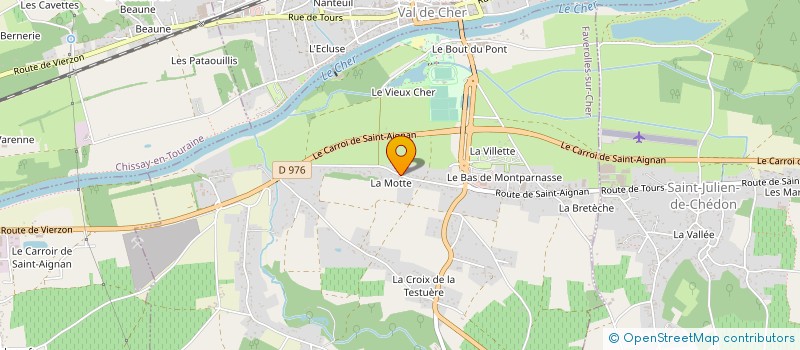 localisation de l'entreprise DECO-PIERRE FOULON  CHISSAY-EN-TOURAINE