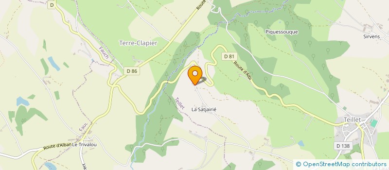 localisation de l'entreprise DECO PLUS à PUYGOUZON