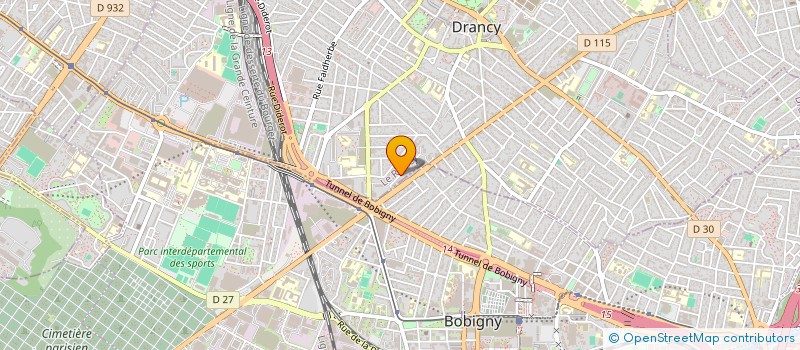 localisation de l'entreprise DECO PLUS à DRANCY
