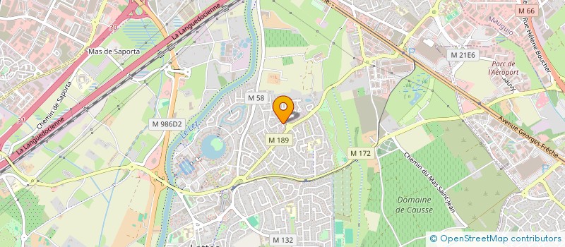 localisation de l'entreprise DECO POELE  LE CAILAR