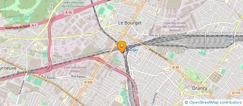 localisation de l'entreprise DECO PRO à DRANCY