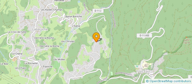 localisation de l'entreprise DECO PRO RENOV  LABAROCHE