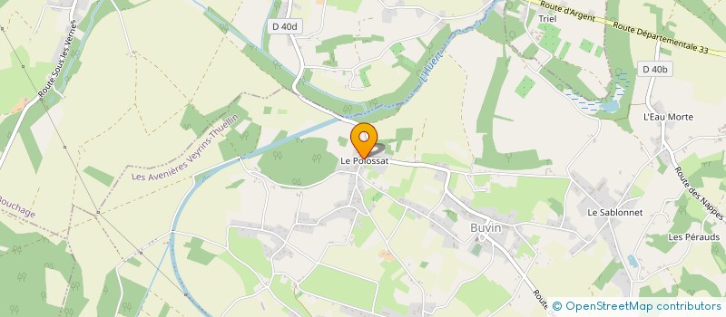 localisation de l'entreprise DECO PRO VOIRON  LES AVENIERES VEYRINS-THUELLIN