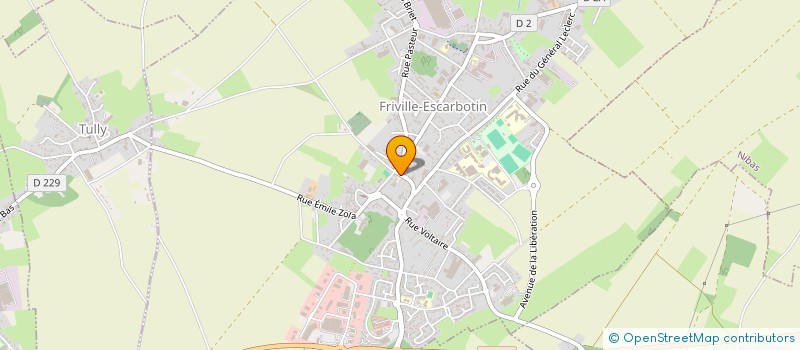 localisation de l'entreprise DECO PUB 80  FRIVILLE-ESCARBOTIN