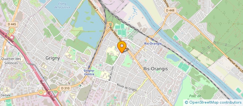 localisation de l'entreprise DECO.RAMA  RIS-ORANGIS