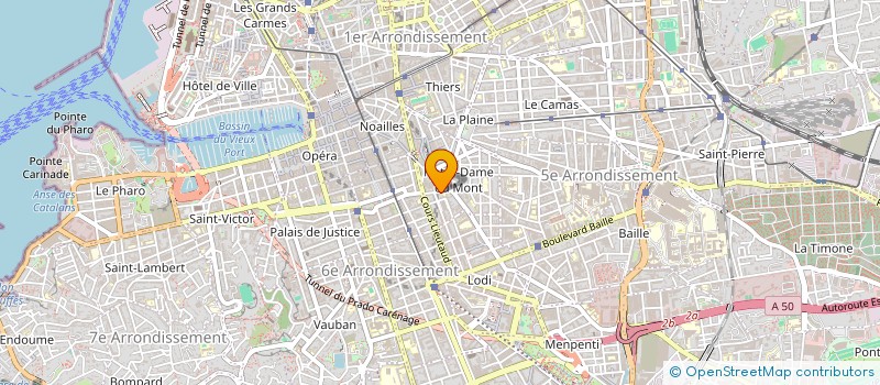 localisation de l'entreprise DECO RECUP'ART à MARSEILLE