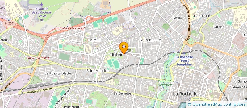 localisation de l'entreprise DECO-RENOV à LA ROCHELLE
