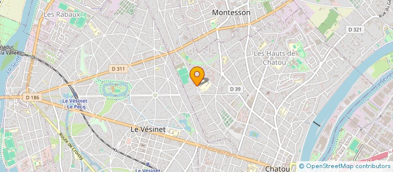 localisation de l'entreprise DECO RENOV'92 à CHATOU