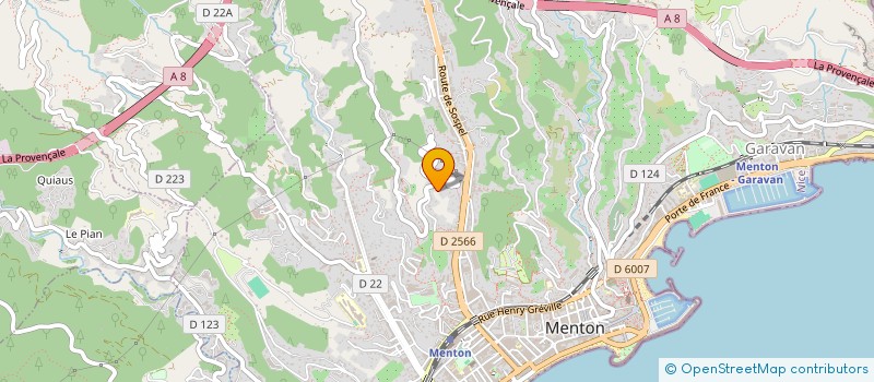 localisation de l'entreprise DECO-RENOV06 à MENTON