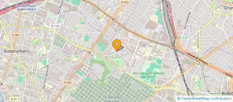 localisation de l'entreprise DECO RESINE  PANTIN