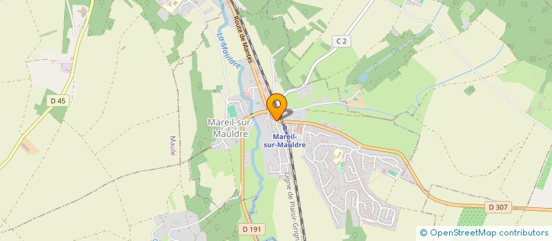 localisation de l'entreprise DECO RJM à MAREIL-SUR-MAULDRE