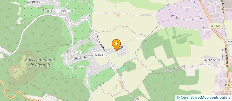 localisation de l'entreprise DECO SABLE  PLESNOIS