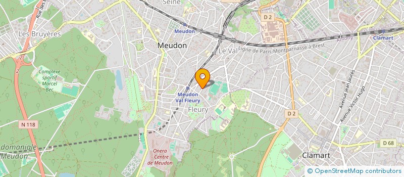 localisation de l'entreprise DECO SANCHEZ à MEUDON