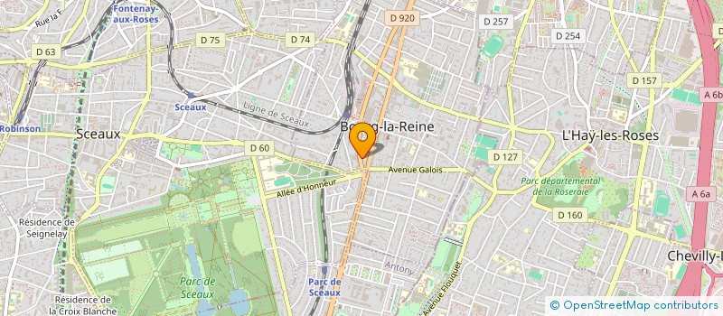localisation de l'entreprise DECO SIGNE à BOURG-LA-REINE