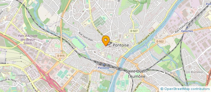 localisation de l'entreprise DECO SPORT à ENNERY