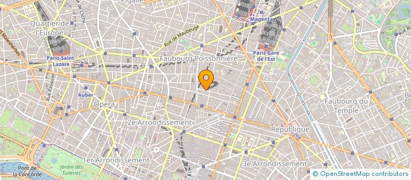 localisation de l'entreprise DECO STAR  PARIS