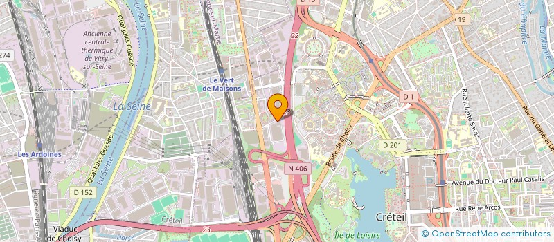 localisation de l'entreprise DECO STYL  CRETEIL