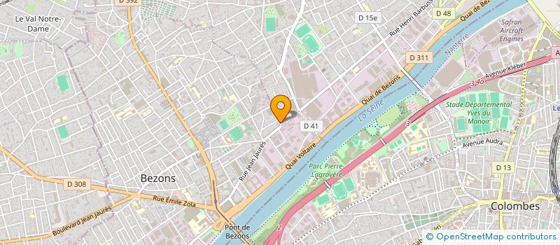 localisation de l'entreprise DECO STYLE  ARGENTEUIL