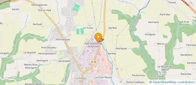 localisation de l'entreprise DECO STYLE  CONCARNEAU