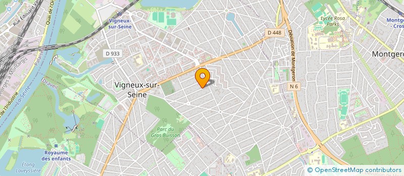 localisation de l'entreprise DECO STYLE à VIGNEUX-SUR-SEINE