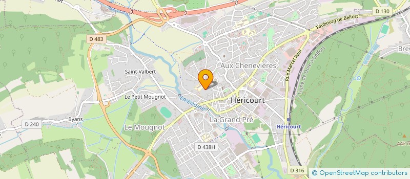 localisation de l'entreprise DECO STYLES  HERICOURT