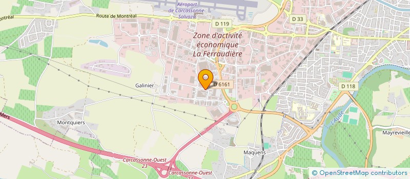 localisation de l'entreprise DECO STYLES DE L'AUDE à CARCASSONNE