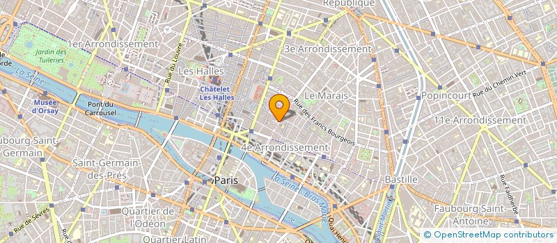 localisation de l'entreprise DECO SYNTHESE à PARIS