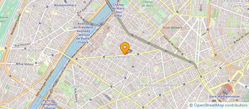 localisation de l'entreprise DECO TERRASSE à PARIS