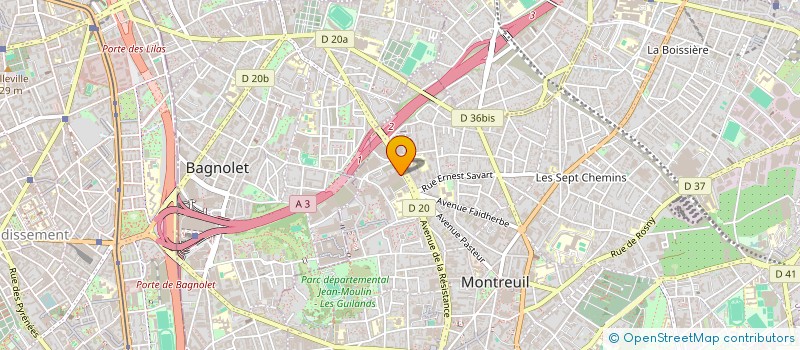 localisation de l'entreprise DECO TOUT + à MONTREUIL