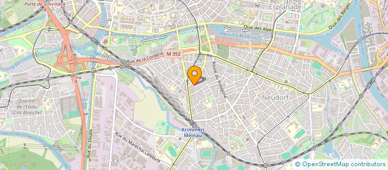 localisation de l'entreprise DECO TRUCK à STRASBOURG