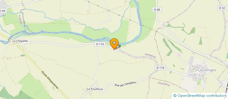 localisation de l'entreprise DECO-VISION  LA CHAPELLE