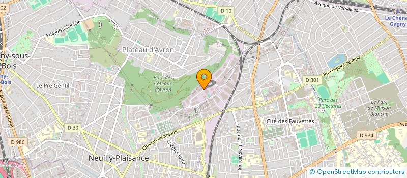 localisation de l'entreprise DECOBAIE à NEUILLY-SUR-MARNE