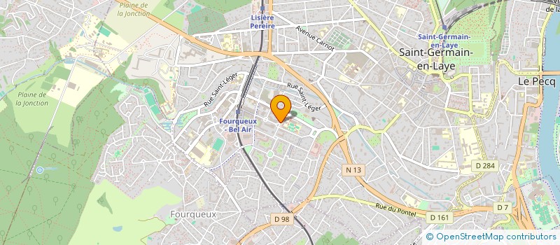 localisation de l'entreprise DECOBAT à SAINT-GERMAIN-EN-LAYE