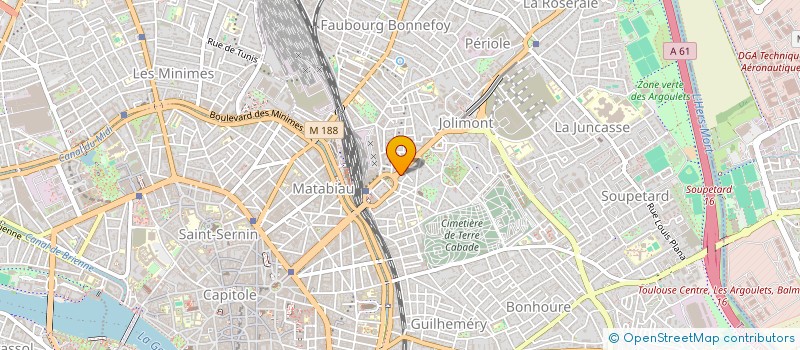 localisation de l'entreprise DECOBAT à TOULOUSE