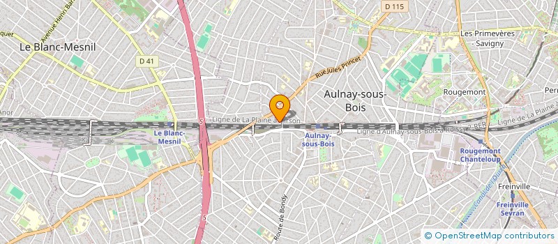 localisation de l'entreprise DECOBAT à AULNAY-SOUS-BOIS