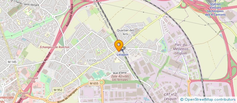 localisation de l'entreprise DECOBAT CONCEPT à LESQUIN