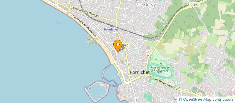 localisation de l'entreprise DECOBEC  PORNICHET