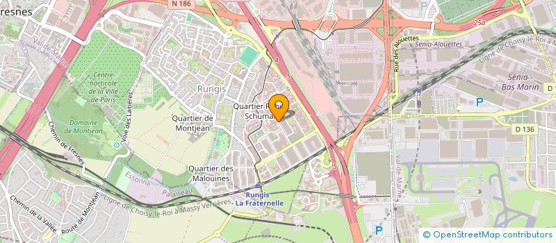 localisation de l'entreprise DECOBEL FRANCE à RUNGIS