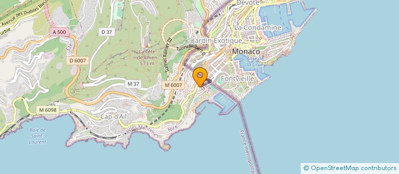 localisation de l'entreprise DECOBOIS à CAP-D'AIL