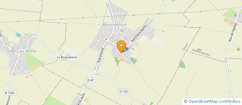 localisation de l'entreprise DECOBOIS à MONCHECOURT