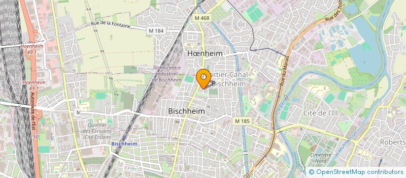 localisation de l'entreprise DECOCHIC SAS  BISCHHEIM