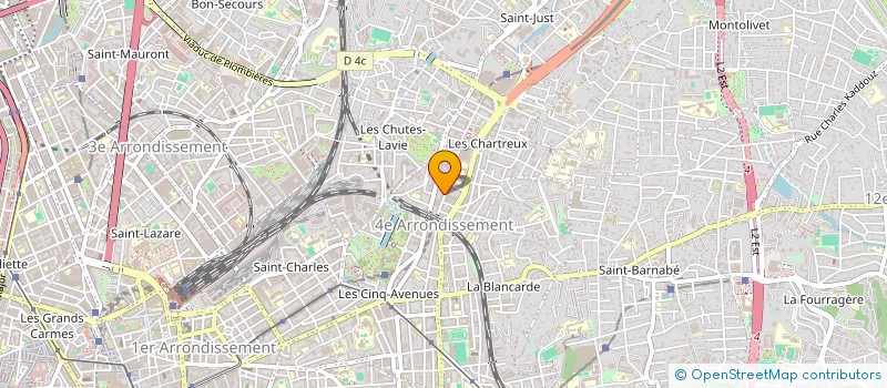 localisation de l'entreprise DECOCINE à MARSEILLE