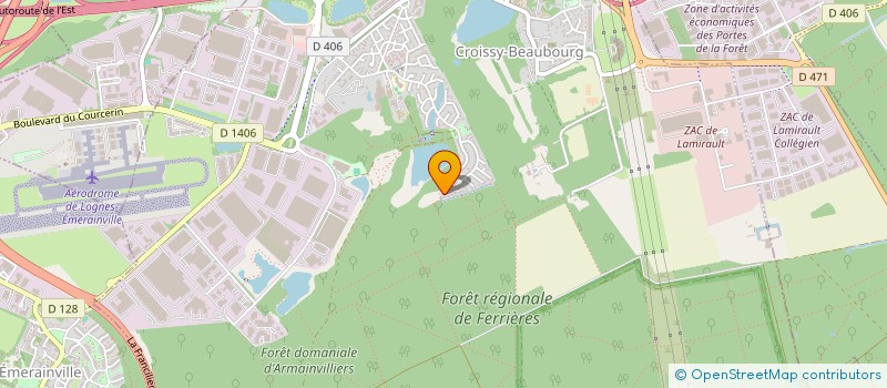 localisation de l'entreprise DECOCITY  CROISSY-BEAUBOURG