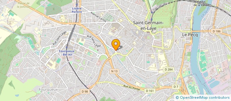 localisation de l'entreprise DECOCK DELMOTIE ET ASSOCIES à SAINT-GERMAIN-EN-LAYE