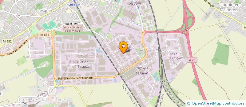 localisation de l'entreprise DECOCK DEVELOPPEMENT à FRETIN